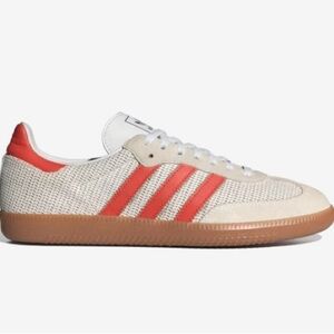 Adidas Samba OG Crystal White Pre-love Red Shoes